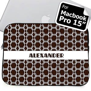 Nombre personalizado Enlaces de chocolate Funda para Macbook Pro 15 (2015)