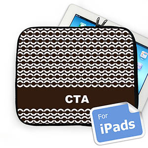 Iniciales personalizadas Cadena de Chocolate Manga de Ipad