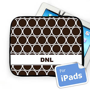 Iniciales personalizadas de chocolate Hoopla Ipad Manga