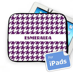 Nombre personalizado Purple Hounds Manga de Ipad de dientes
