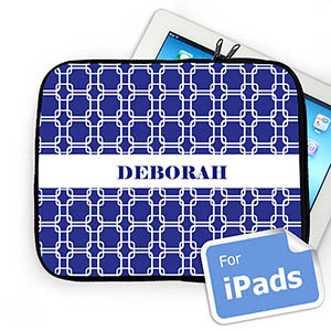 Nombre personalizado Enlaces azules Manga del Ipad
