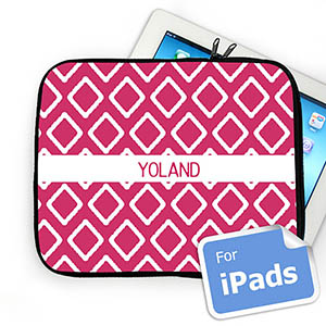 Nombre personalizado Lkat rosa caliente Ipad Manga