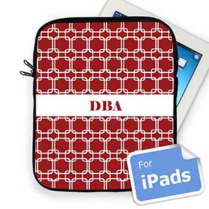 Iniciales personalizadas Enlaces Rojos Manga del Ipad
