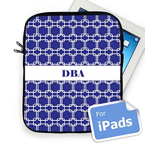 Iniciales personalizadas Enlaces azules Manga para iPad