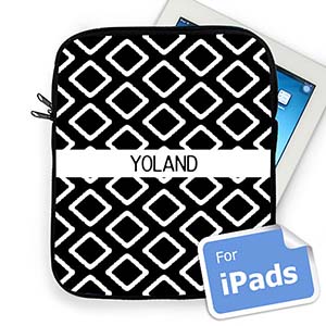 Nombre personalizado Manga de Ipad Lkat Negro