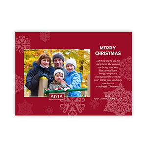 Tarjeta personalizada horizontal diseño 
