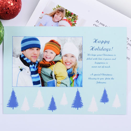 Tarjeta personalizada horizontal diseño 