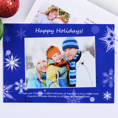Tarjeta personalizada horizontal diseño 