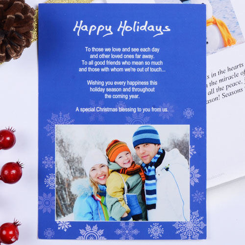 Tarjeta personalizada horizontal diseño 
