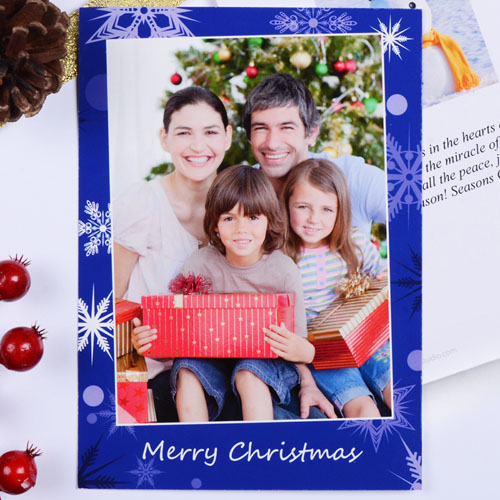 Tarjeta personalizada vertical diseño 