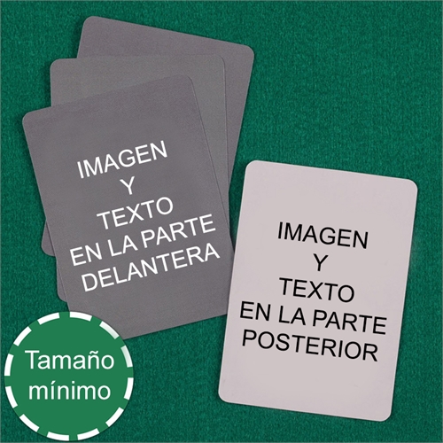 Baraja Naipes de tamaño mini con Naipes personalizados 