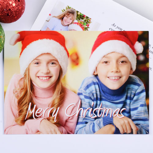 Tarjeta personalizada con escritura elegante