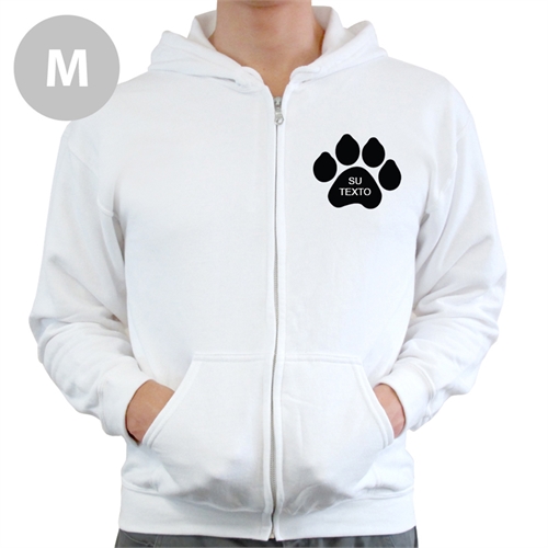 Sudadera con cremallera diseño 