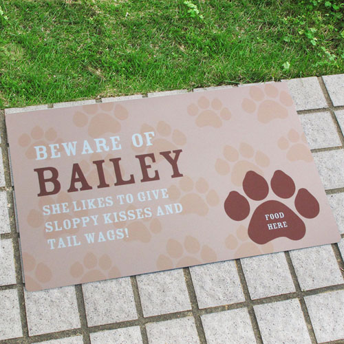 Alfombrilla para puerta personalizado diseño 