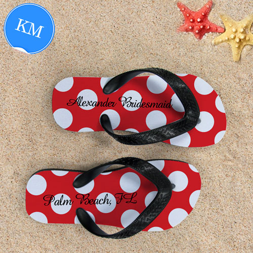 Sandalias personalizadas con nombre diseño 