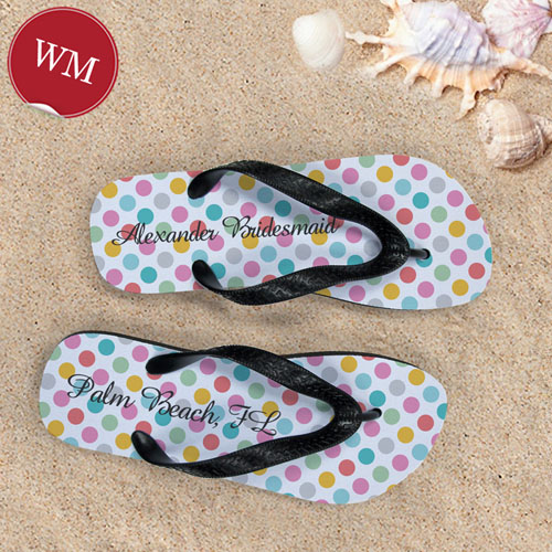 Sandalias personalizadas con nombre diseño 