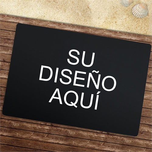 Alfombrilla para puerta personalizado diseño propio a todo color