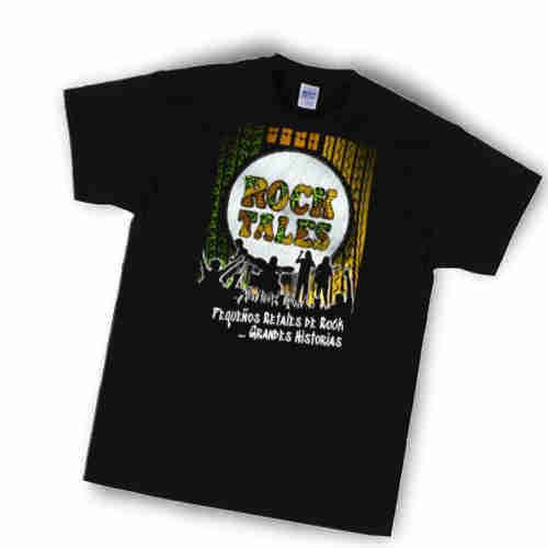 Rocktales - Camiseta Negra